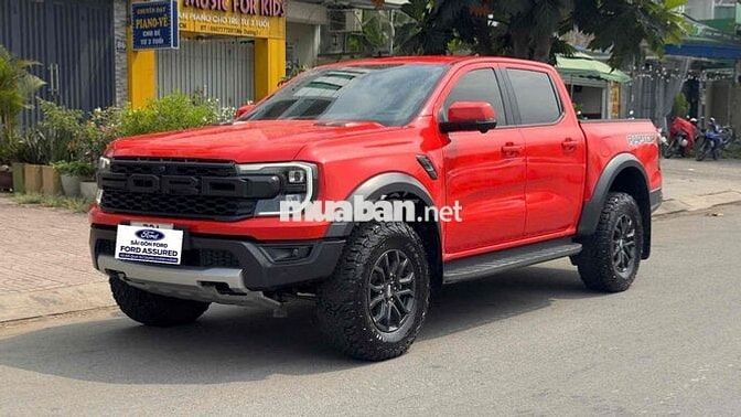 Ford Raptor 2025 Màu Đỏ giá mềm, bán tại hãng Ford