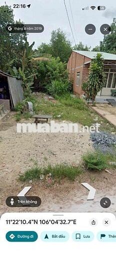 🏡 ĐẤT THỔ CƯ 7x57 (200m thổ cư)– SHR – Ô TÔ TỚI ĐẤT –CHÂU THÀNH, TÂY N