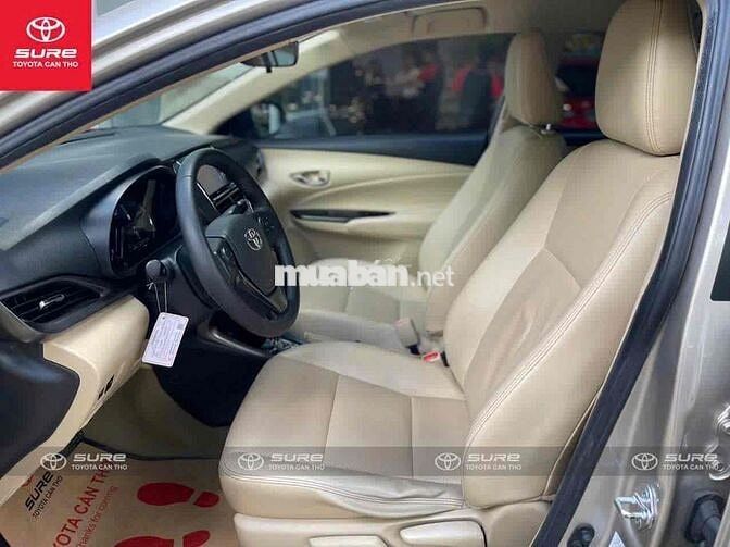 Toyota Vios G 2021 Nâu vàng 32.000 km chính hãng