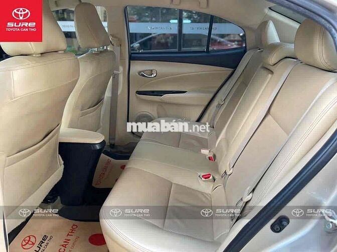 Toyota Vios G 2021 Nâu vàng 32.000 km chính hãng