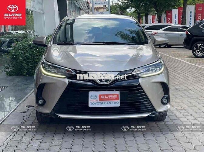 Toyota Vios G 2021 Nâu vàng 32.000 km chính hãng