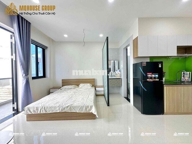 STUDIO BAN CÔNG - NHÀ MỚI 100% ngay NGÃ TƯ BỐN XÃ