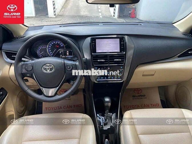 Toyota Vios G 2021 Nâu vàng 32.000 km chính hãng