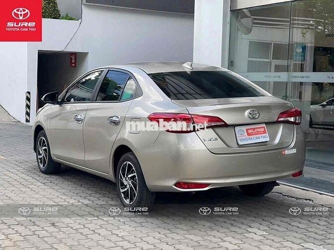 Toyota Vios G 2021 Nâu vàng 32.000 km chính hãng