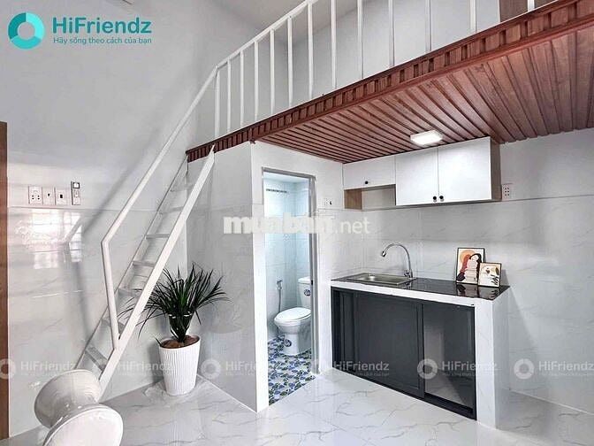 DUPLEX FULL NỘI THẤT SIÊU XINH - GẦN CẦU CHÀ VÀ Q5 - GÁC CAO 2M