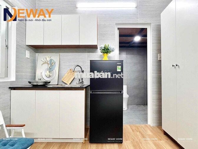 CHO THUÊ CĂN HỘ DỊCH VỤ FULL NỘI THẤT MỚI XÂY NGAY BỐN XÃ