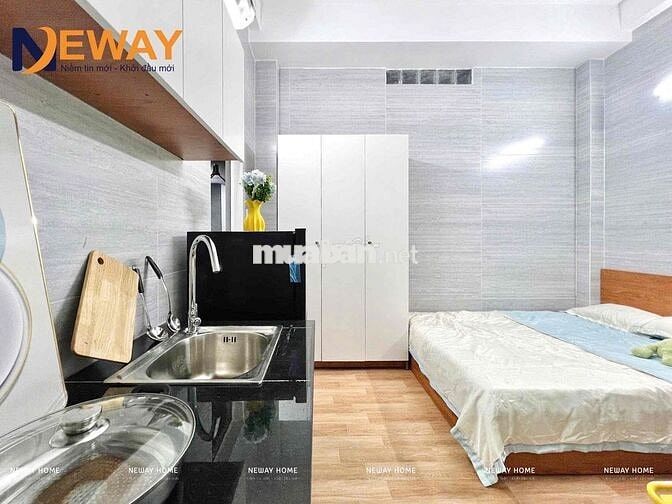 CHO THUÊ CĂN HỘ DỊCH VỤ FULL NỘI THẤT MỚI XÂY NGAY BỐN XÃ