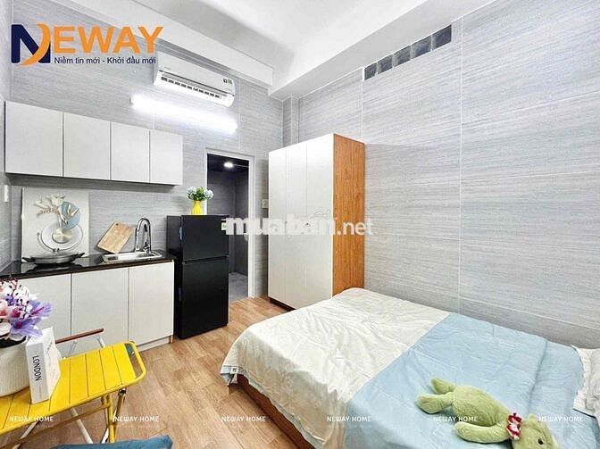 CHO THUÊ CĂN HỘ DỊCH VỤ FULL NỘI THẤT MỚI XÂY NGAY BỐN XÃ