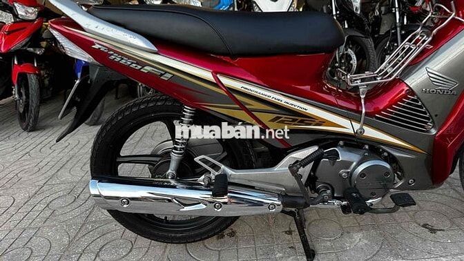 Honda Future fi 2009 Đỏ xám ( hỗ trợ góp )