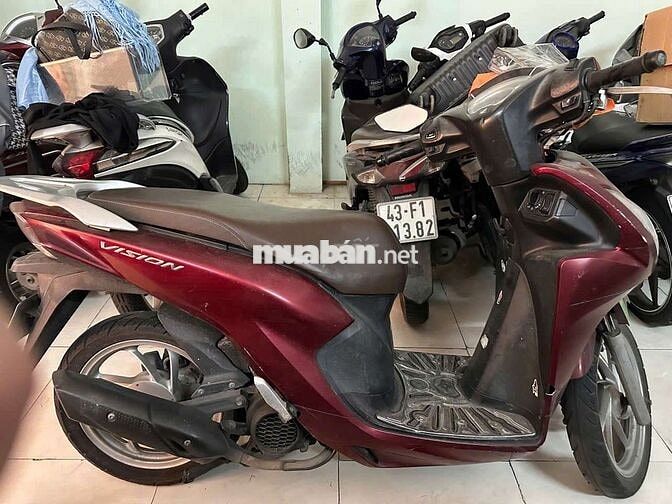 Honda Vision 2022 Đỏ bạc