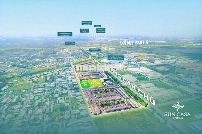 Nhà phố thương mại 1 trệt 2 lầu