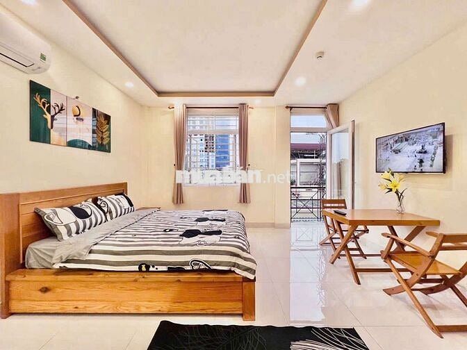 CHO THUÊ STUDIO 38M2 BAN CÔNG NGUYỄN KIỆM - GẦN SÂN BAY