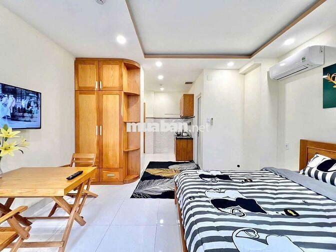 CHO THUÊ STUDIO 38M2 BAN CÔNG NGUYỄN KIỆM - GẦN SÂN BAY