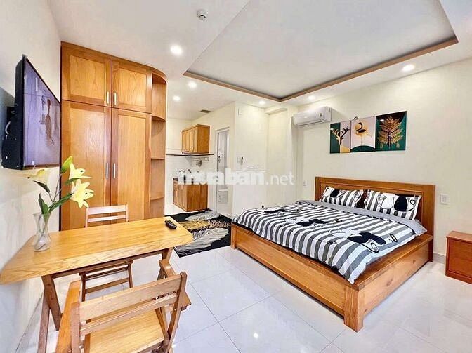 CHO THUÊ STUDIO 38M2 BAN CÔNG NGUYỄN KIỆM - GẦN SÂN BAY