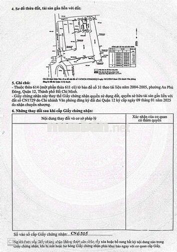 Bán đất Q12 hẻm ô tô 3 tỷ 09 TL
