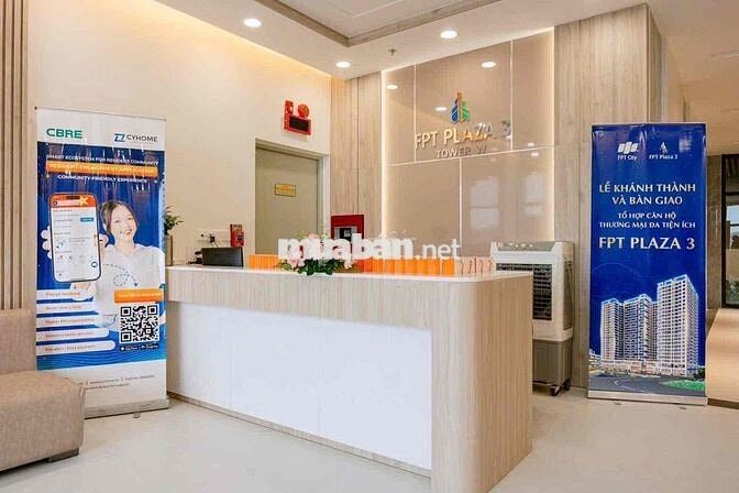 CHO THUÊ CĂN HỘ FPT PLAZA 3 - NHÀ MỚI 100% - GIÁ CHỈ 8 TRIỆU