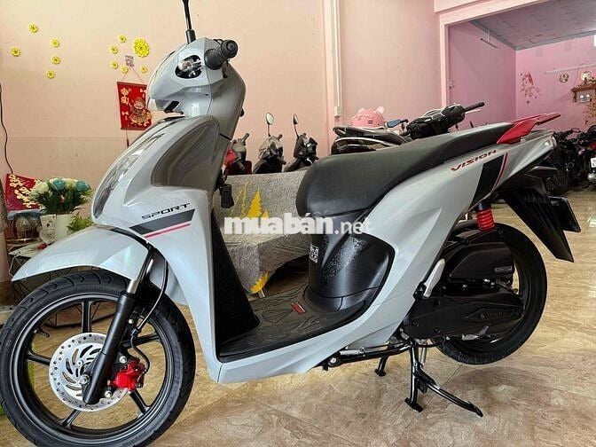 Honda Vision 2025 Thể Thao Xám 3000 km
