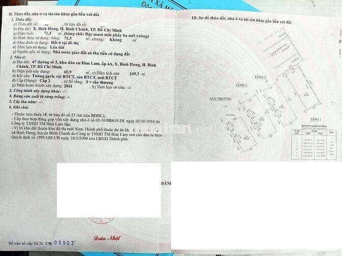 Nhà Mặt Tiền ĐS 5 Sát Phạm Hùng Khu Vực Kinh Doanh Đối Diện Ngân Hàng