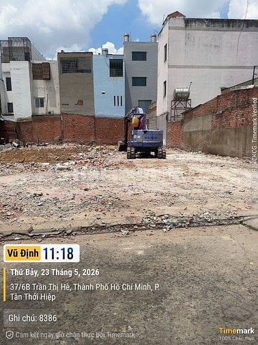 Bán đất hẻm xe hơi Nguyễn ảnh thủ phường Tân Chánh hiệp quận 12