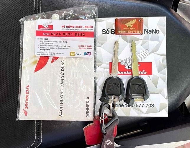 Honda Winner X ABS 2020 bao kí giấy