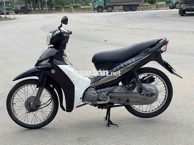 Yamaha Sirius 110 FI Đen trắng