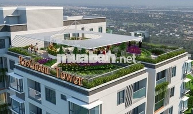 CẦN BÁN GẤP CĂN HỘ 2PN RESGREEN SỔ HỒNG RIÊNG MỚI BÀN GIAO TẠI TÂN PHÚ
