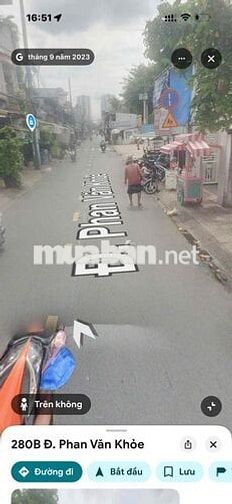 cho thuê nhà mặt tiền phan văn khoẻ