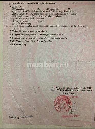 Bán nhà riêng 81,6m2 đường Ngô Quyền ngay chợ và bệnh viện Bình Long