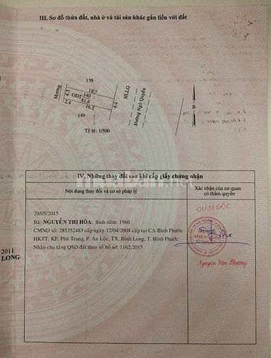 Bán nhà riêng 81,6m2 đường Ngô Quyền ngay chợ và bệnh viện Bình Long