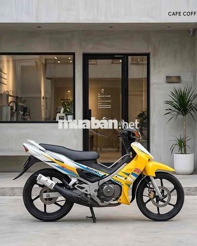 Suzuki Stinger 120 up Satria 2006 Vàng, Trắng