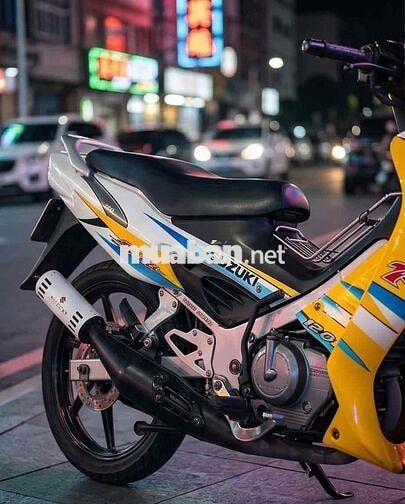 Suzuki Stinger 120 up Satria 2006 Vàng, Trắng
