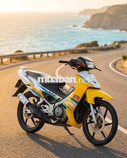 Suzuki Stinger 120 up Satria 2006 Vàng, Trắng