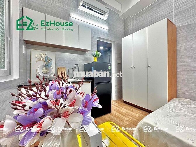 NGAY CÂY XĂNG VĂN CAO - STUDIO FULL NỘI THẤT NHÀ MỚI ĐẸP - VHU OIIIII
