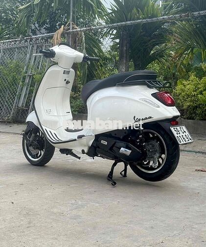 Vespa 125 Abs iget trắng đèn led 2017 Bstp