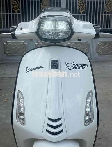Vespa 125 Abs iget trắng đèn led 2017 Bstp