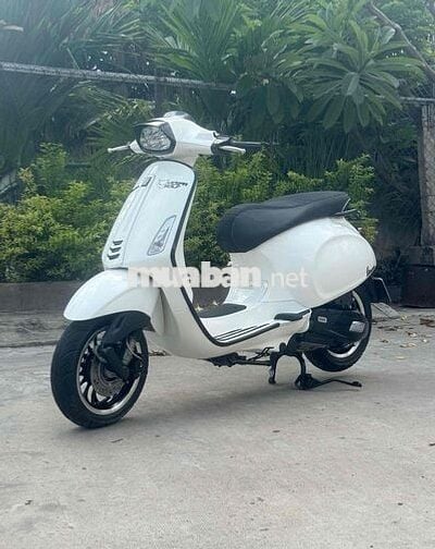 Vespa 125 Abs iget trắng đèn led 2017 Bstp