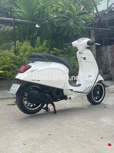 Vespa 125 Abs iget trắng đèn led 2017 Bstp