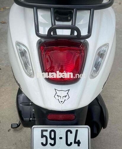Vespa 125 Abs iget trắng đèn led 2017 Bstp