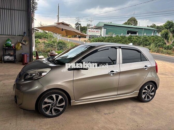 Kia Morning 2016 si ( bản đủ )  Vàng cát Số sàn