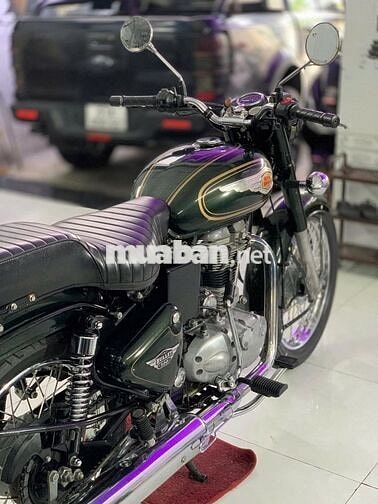 Royal Enfield 500 2019 Xanh đen