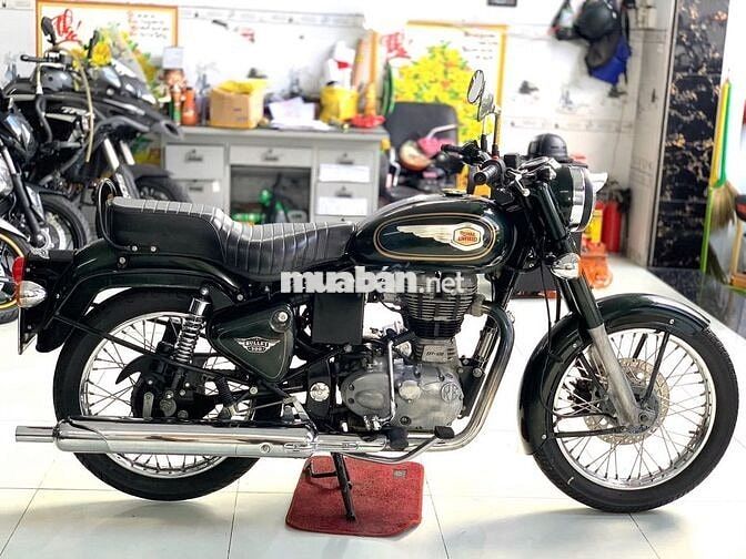 Royal Enfield 500 2019 Xanh đen
