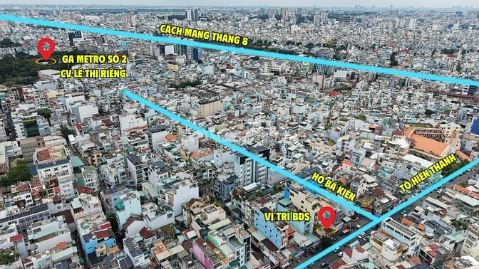 Bán nhà mặt tiền kinh doanh đường Tô Hiến Thành, Phường Hòa Hưng, HCM