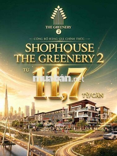 shophouse The Greenery 2 cỗ máy in tiền bền vững theo thời gian
