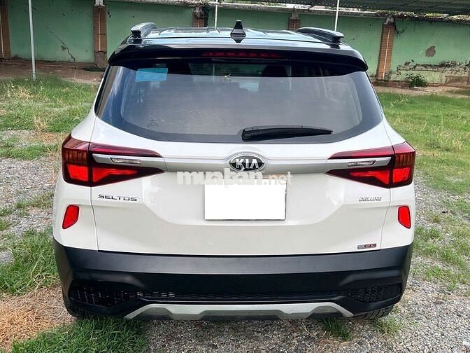 Kia Seltos 1.4 Turbo lăn bánh 2021 Trắng