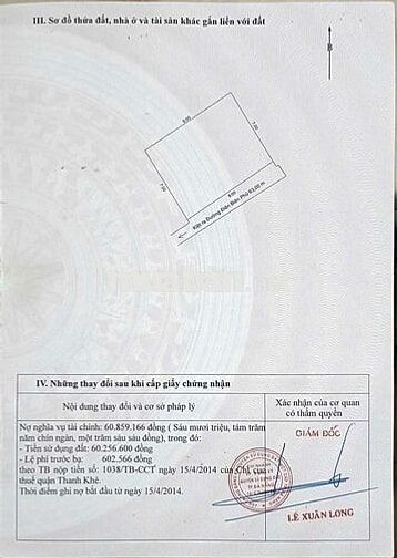 🏡 Bán lô đất đẹp vuông vức K550 Điện Biên Phủ – Thanh