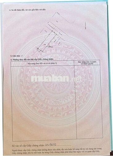 BÁN ĐẤT SÁT MẶT TIỀN HƯƠNG LỘ 80 - DT. 104M2 FULL THỔ CƯ - GIÁ 4.6TỶ