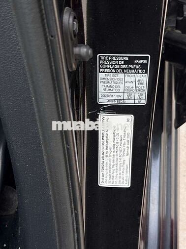 TOYOTA VELOZ CROSS TOP 2023 AT 73000KM BH 1 NĂM