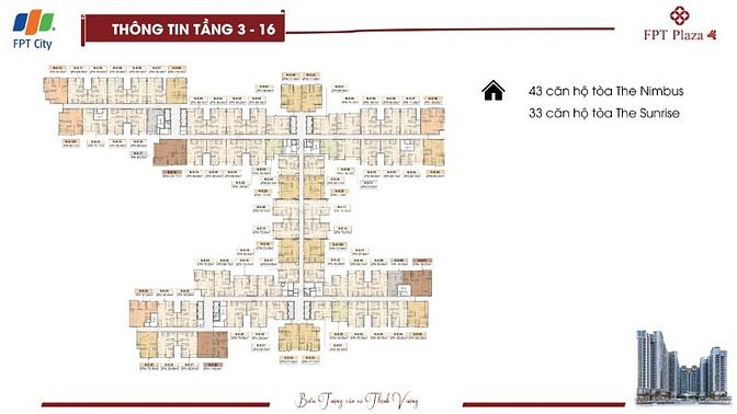 Bán căn hộ 47m2, 1PN + 1, cực hiếm tại FPT Plaza 4 - chỉ 2,68 tỷ