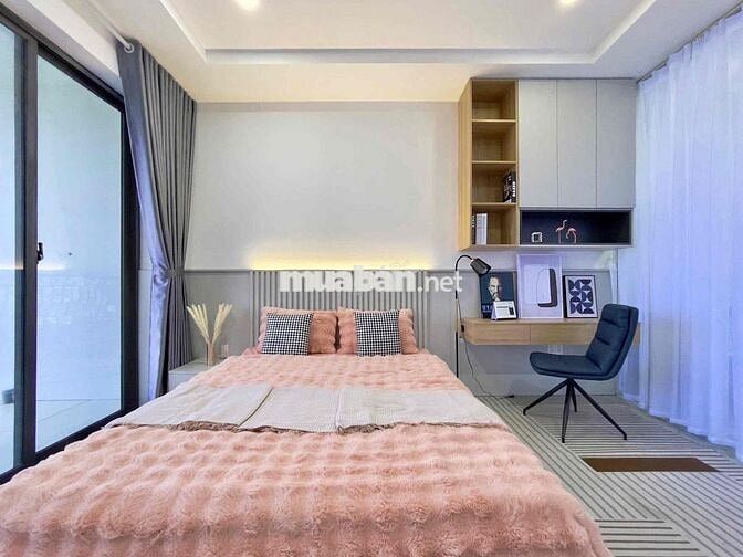 Cho Thuê Căn Hộ 1PN Ban Công Lớn Diện Tích Gần 40m2 Trung Tâm Quận 7