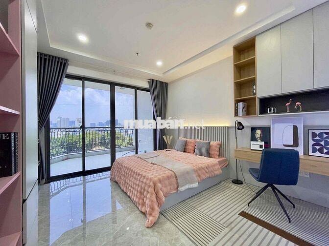 Cho Thuê Căn Hộ 1PN Ban Công Lớn Diện Tích Gần 40m2 Trung Tâm Quận 7